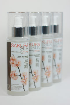 Sakura Silk Mild Exfoliating Gel for Face & Body